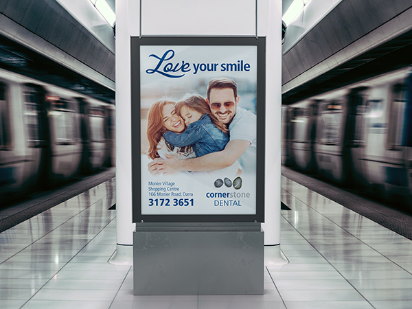 Cornerstone Dental Billboard