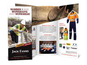 Jack Evans Stores A4 Brochure