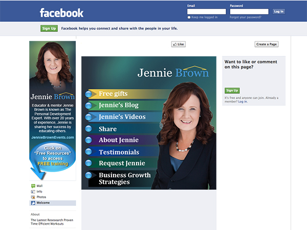 Jennie Brown Facebook Ads
