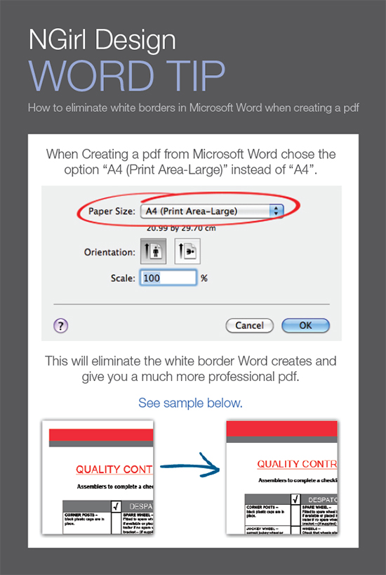 Microsoft Word Tip